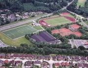 Blick auf das Sportzentrum