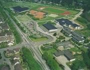 Blick auf das Schulzentrum